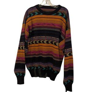 Vintage Ski navajo print unisex sweater XL
